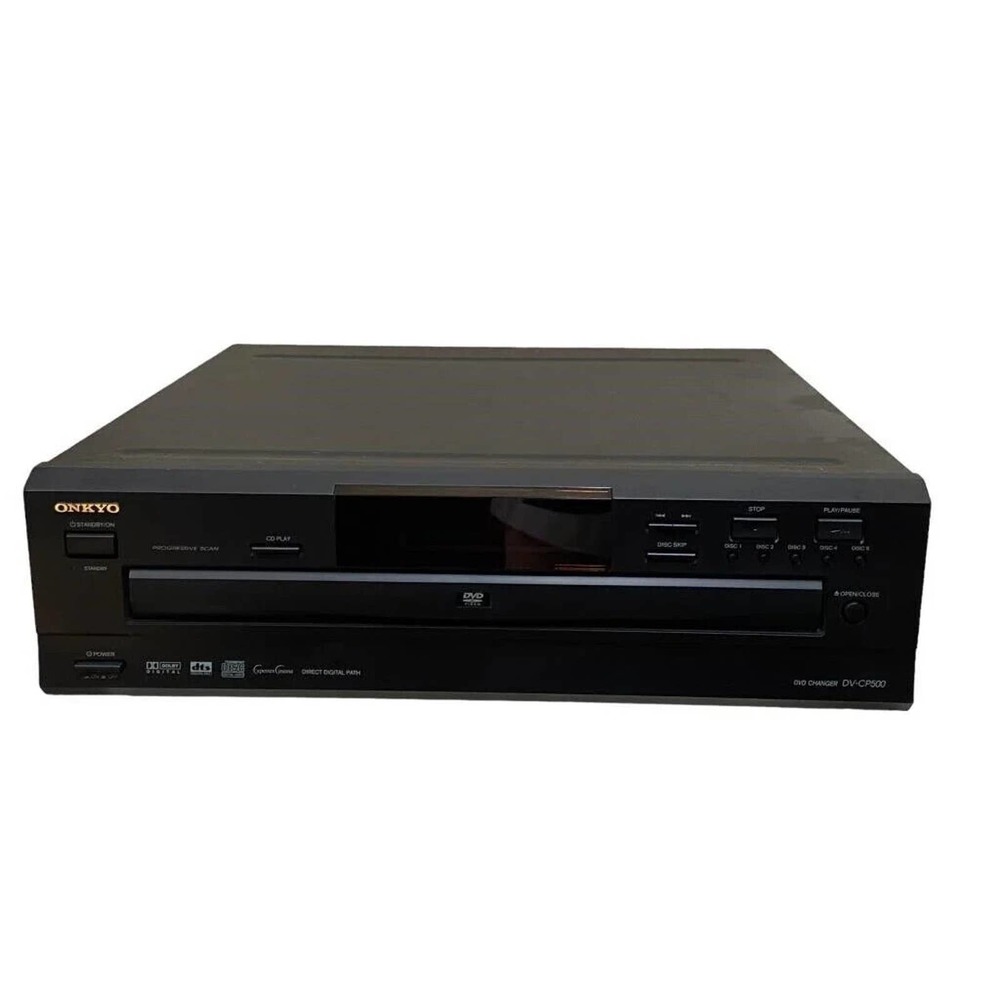 Onkyo DV-CP500 5-disc DVD/CD Changer / NO‎ REMOTE / 4 Parts